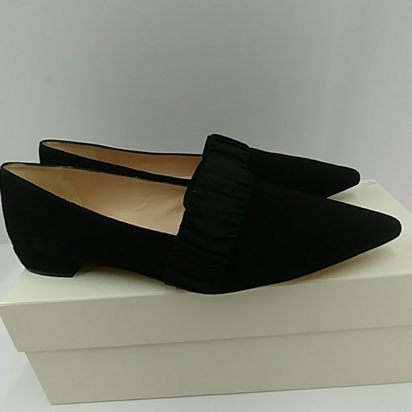 L.k.Bennett Taylor Black Suede Size 40(US 9.5)M - Picture 6 of 8